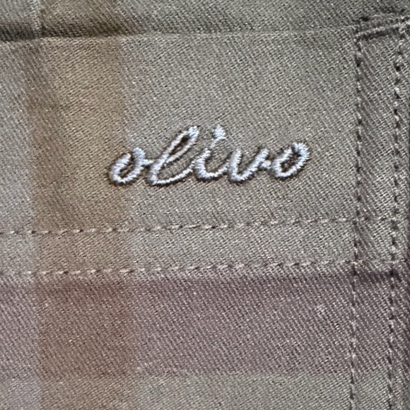 Beautiful Green and Blue Plaid Pencil Skirt with piping size large / 10/12 - Picture 6 of 12